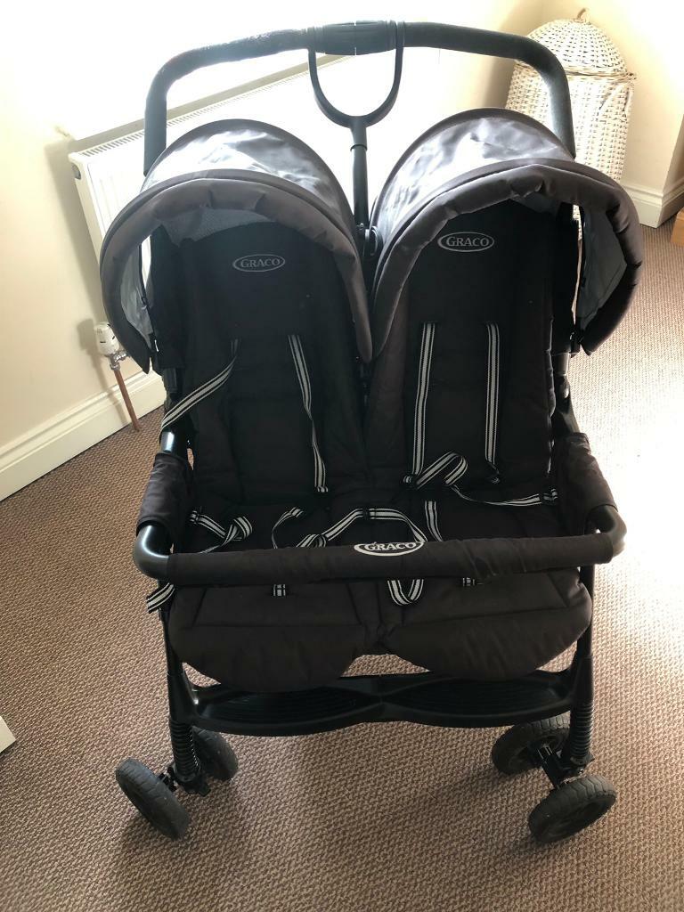 graco side by side double stroller